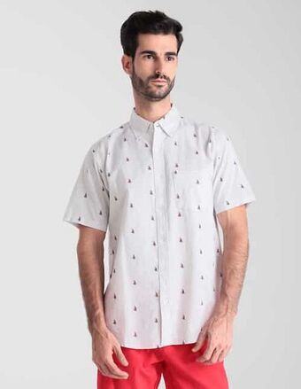 Suburbia Camisa casual weekend manga corta para hombre oferta