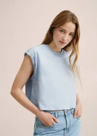 Camiseta sin mangas algodón