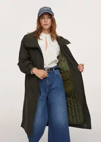 Parka chaleco desmontable