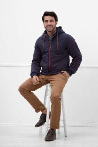 Chamarra versi slim fit