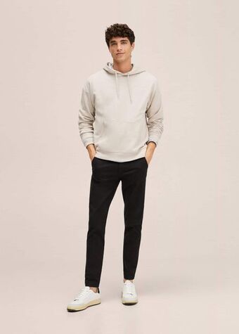 Mango Pantalón chino algodón oferta
