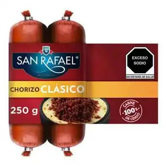Chorizo de cerdo san rafael 250 gr