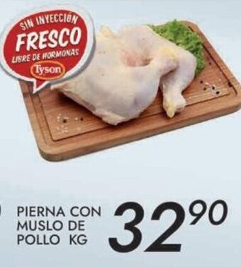 Alsuper Pierna con Muslo de Pollo kg oferta
