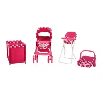 Set para muñecas prinsel con 4 pzas