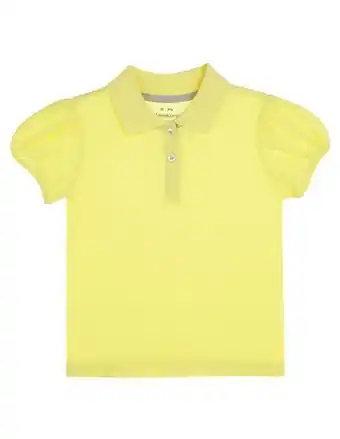 Playera tipo polo weekend baby algodón para niña