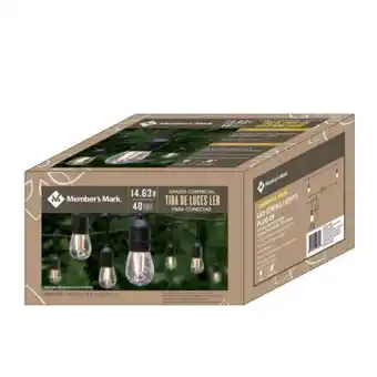 Sam's Club Luces led member's mark con 24 focos oferta