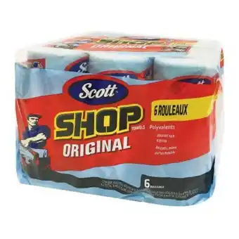 Toallas uso rudo scott 6 pzas