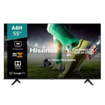 El Bodegón Pantalla hisense 55p led smart tv negro 55a6h oferta