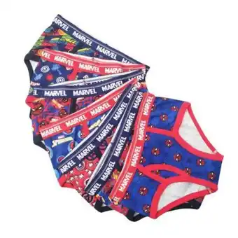 Calzoncitos para niño avengers talla 4-5 pack con 7 pzas