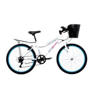 El Bodegón Bicicleta veloci haigo rodada 24 blanco urbana oferta