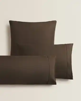 ZARA HOME (300 hilos) funda de almohada algodón percal oferta