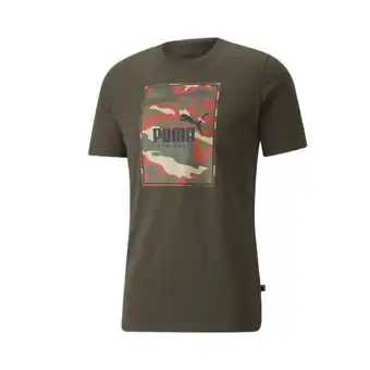 Sport Palace Puma box logo camo tee 849085 70 oferta