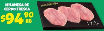 Soriana Híper Milanesa de Cerdo Fresca oferta