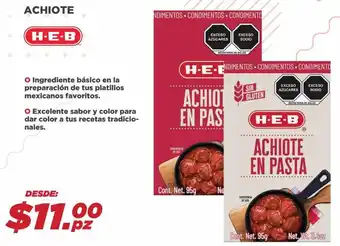 HEB Achiote H.E.B oferta