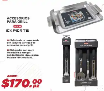 HEB Accesorios para Grill H.E.B Experts oferta