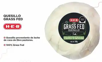 HEB Quesillo Grass FED H.E.B oferta