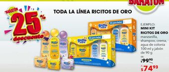 DelSol Mini kit ricitos de oro oferta