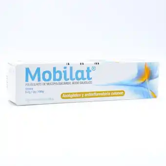 Mobilat 0.2g / 2g / 100g pomada con 50 g