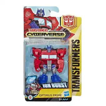 Juguetrón Hasbro transformers cyberverse figura optimus prime e1897 oferta