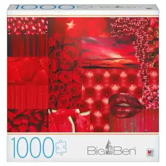 Juguetrón Spin master rompecabezas adulto rojo 1000pc 6056424 oferta