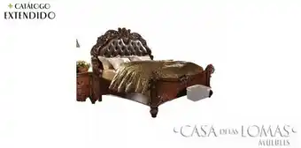 Casa de las Lomas Cama king size vendome café oferta