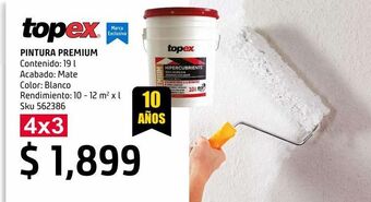 Sodimac Homecenter Pintura premium 19 l blanco oferta