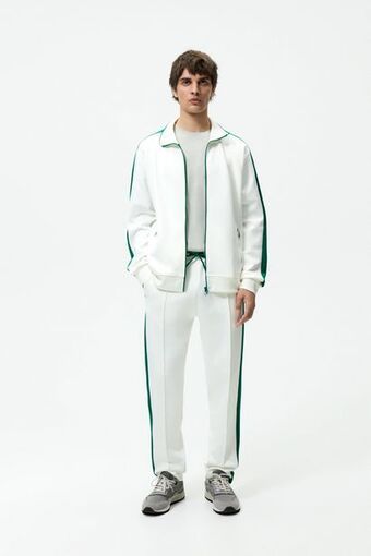ZARA Sudadera cremallera banda oferta