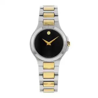 Nacional Monte de Piedad Reloj movado para dama en acero inoxidable vistas chapa. oferta