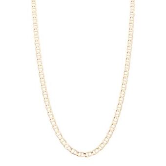 Nacional Monte de Piedad Collar eslabón nudo marino en oro amarillo 14 kilates. oferta