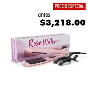 Plancha loox rose water rosa
