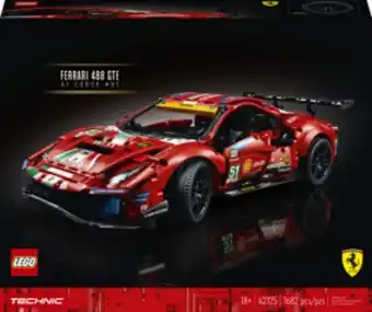 Lego technic ferrari 488 gte af corse