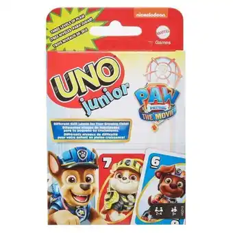 Juguetrón Mattel mattel games uno uno junior paw patrol hgd13 oferta