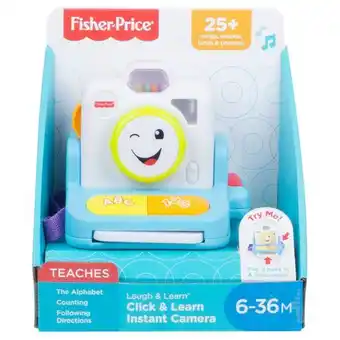Fisher-price cámara sonríe y aprende gmm63