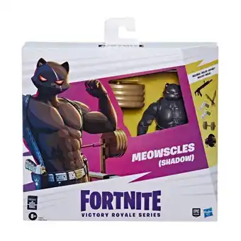 Fortnite victory royale series - meowscles (shadow) 6" f4962