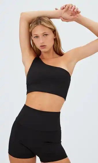 Stradivarius Top deportivo asimétrico oferta