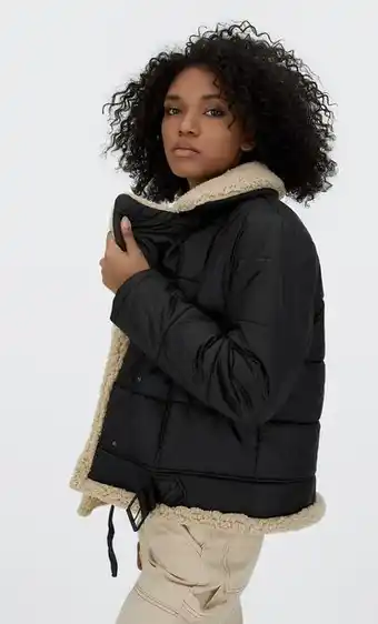 Stradivarius Cazadora doble faz nylon oferta