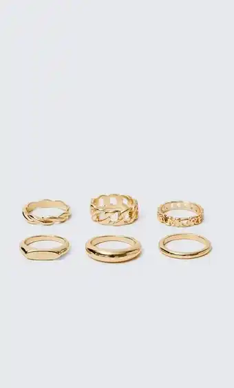 Set 6 anillos amore