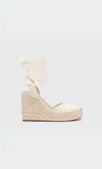Stradivarius Cuñas yute atadas oferta