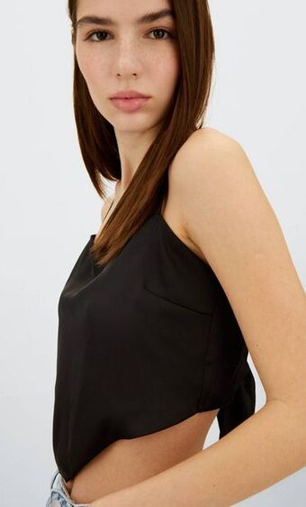 Stradivarius Top pañuelo lazada oferta