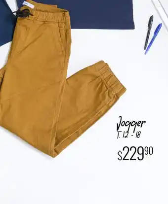 Jogger talla 12-18
