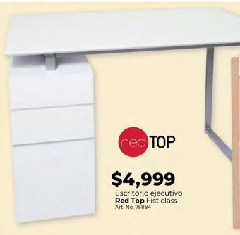 Office Depot Escritorio ejecutivo red top oferta