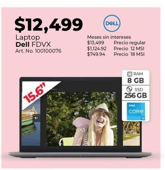 Laptop dell