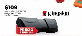 Office Depot Memoria usb 32gb kingston oferta