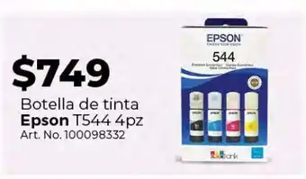 Office Depot Botella de tinta epson oferta