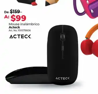 Office Depot Mouse inalámbrico acteck oferta