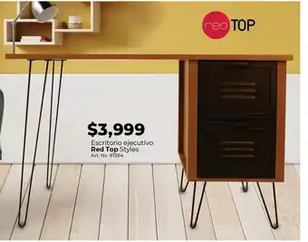 Office Depot Escritorio ejecutivo red top oferta