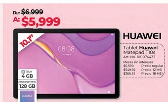 Office Depot Tablet huawei oferta