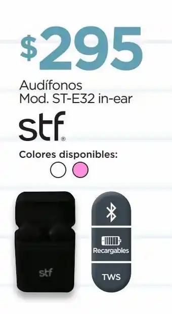 Chedraui Audífonos stf oferta