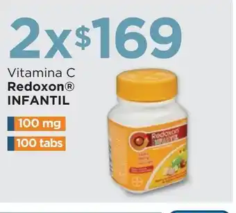 Vitamina c redoxon infantil 100mg 100 tabs x 2un