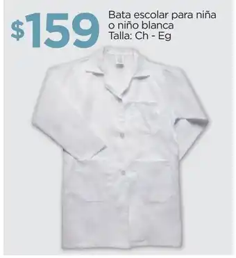 Chedraui Bata escolar para niña o niño blanca talla ch - eg oferta